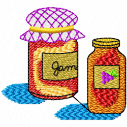 Kitchen And Tools Equipment Embroidery Design 7
